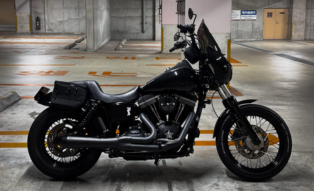 FXDB ストリートボブ Tスポーツフェアリング装着 カスタム