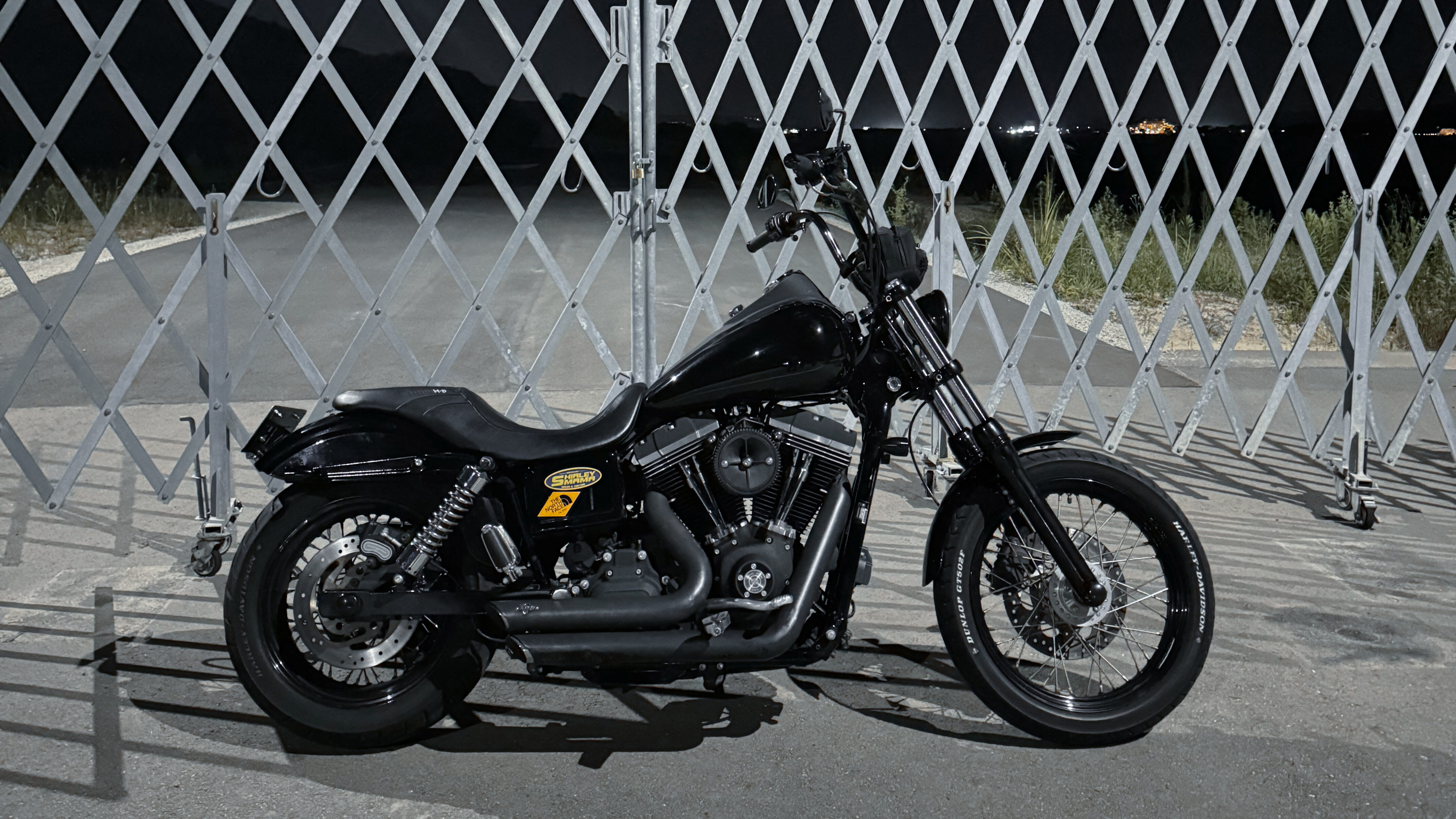 納車後のダイナストリートボブ